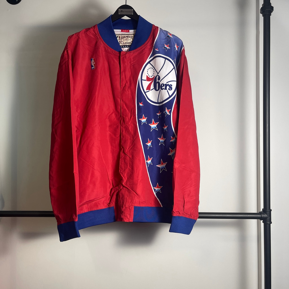 Men's Mitchell & Ness Philadelphia 76ers Jacket various sizes